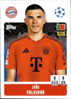 Joao Palhinha Bayern Munchen samolepka Topps UEFA Champions League 2024/25 #177