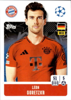 Leon Goretzka Bayern Munchen samolepka Topps UEFA Champions League 2024/25 #179