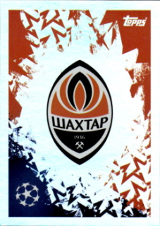 Club Logo Shakhtar Donetsk samolepka Topps UEFA Champions League 2024/25 #196