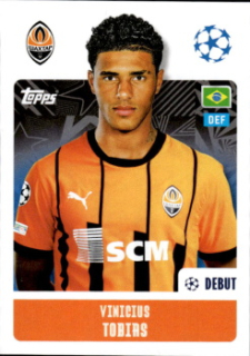 Vinicius Tobias Shakhtar Donetsk samolepka Topps UEFA Champions League 2024/25 #200