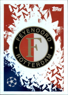 Club Logo Feyenoord samolepka Topps UEFA Champions League 2024/25 #208