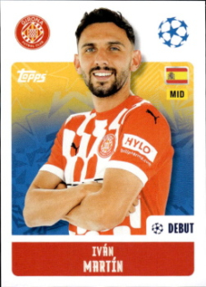 Ivan Martin Girona FC samolepka Topps UEFA Champions League 2024/25 #227