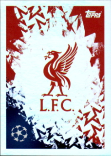 Club Logo Liverpool samolepka Topps UEFA Champions League 2024/25 #259