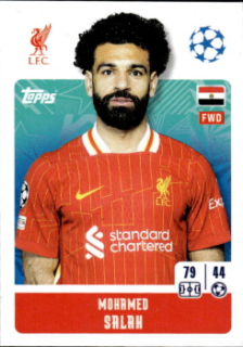 Mohamed Salah Liverpool samolepka Topps UEFA Champions League 2024/25 #270