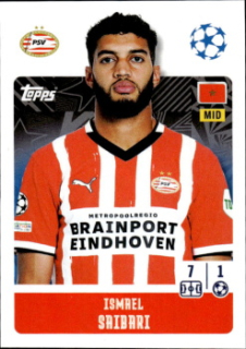 Ismael Saibari PSV Eindhoven samolepka Topps UEFA Champions League 2024/25 #303