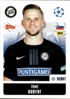 Tomi Horvat SK Sturm Graz samolepka Topps UEFA Champions League 2024/25 #338