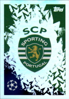 Club Logo Sporting CP samolepka Topps UEFA Champions League 2024/25 #355