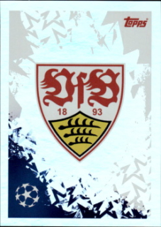 Club Logo VfB Stuttgart samolepka Topps UEFA Champions League 2024/25 #379