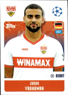 Josha Vagnoman VfB Stuttgart samolepka Topps UEFA Champions League 2024/25 #384