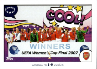 Arsenal FC Arsenal samolepka Topps UEFA Champions League 2024/25 Memories That Stick #402