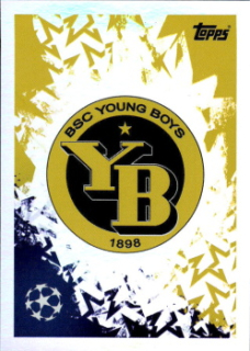 Club Logo BSC Young Boys samolepka Topps UEFA Champions League 2024/25 #431