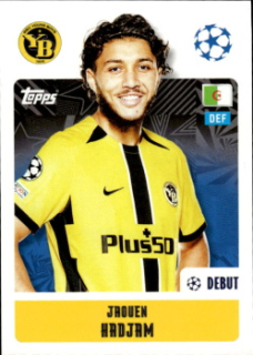 Jaouen Hadjam BSC Young Boys samolepka Topps UEFA Champions League 2024/25 #433