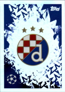 Club Logo Dinamo Zagreb samolepka Topps UEFA Champions League 2024/25 #467