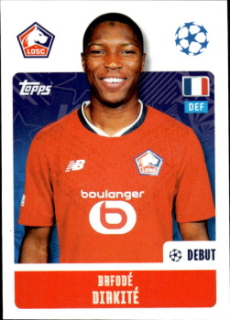 Bafode Diakite LOSC Lille samolepka Topps UEFA Champions League 2024/25 #483