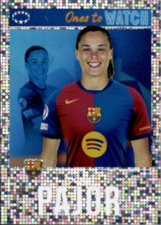 Ewa Pajor FC Barcelona samolepka Topps UEFA Champions League 2024/25 Ones to Watch #510