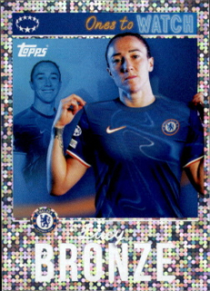 Lucy Bronze Chelsea samolepka Topps UEFA Champions League 2024/25 Ones to Watch #512