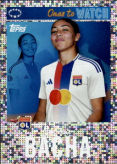 Selma Bacha Olympique Lyonnais samolepka Topps UEFA Champions League 2024/25 Ones to Watch #517