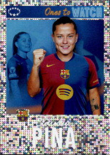 Claudia Pina FC Barcelona samolepka Topps UEFA Champions League 2024/25 Ones to Watch #518