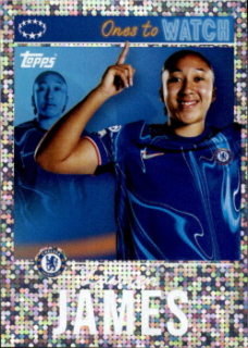 Lauren James Chelsea samolepka Topps UEFA Champions League 2024/25 Ones to Watch #520