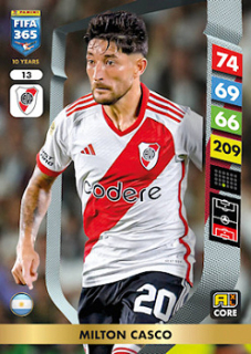 Milton Casco River Plate Panini FIFA 365 2025 Adrenalyn XL #13