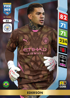 Ederson Manchester City Panini FIFA 365 2025 Adrenalyn XL #65