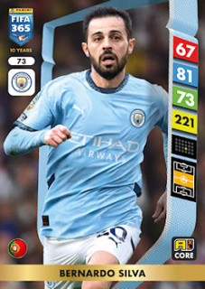 Bernardo Silva Manchester City Panini FIFA 365 2025 Adrenalyn XL #73