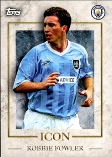 Robbie Fowler Manchester City Topps Manchester City Team Set 2022/23 Icon 