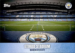 Etihad Stadium Manchester City Topps Manchester City Team Set 2022/23 Stadium Card 