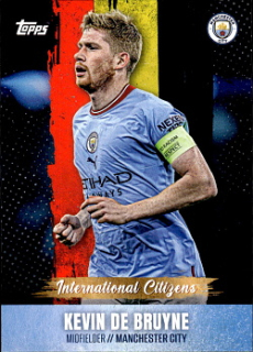 Kevin De Bruyne Manchester City Topps Manchester City Team Set 2022/23 International Citizens 