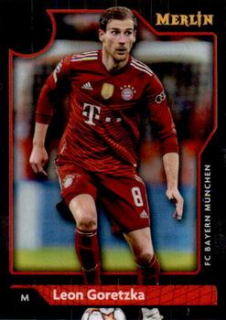 Leon Goretzka Bayern Munchen Topps Merlin Chrome UEFA Club Competitions 2021/22 #4