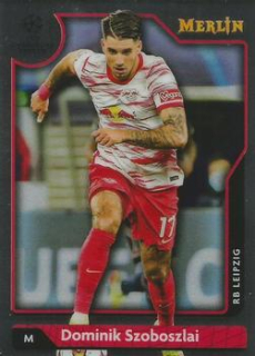 Dominik Szoboszlai RB Leipzig Topps Merlin Chrome UEFA Club Competitions 2021/22 #9