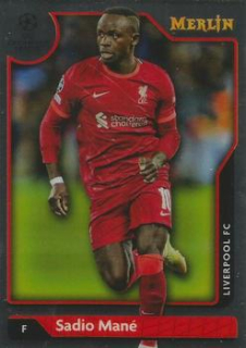 Sadio Mane Liverpool Topps Merlin Chrome UEFA Club Competitions 2021/22 #13