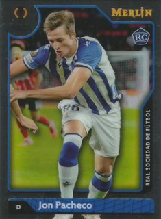 Jon Pacheco Real Sociedad Topps Merlin Chrome UEFA Club Competitions 2021/22 #23