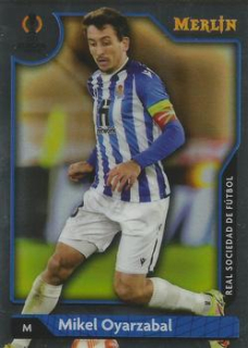 Mikel Oyarzabal Real Sociedad Topps Merlin Chrome UEFA Club Competitions 2021/22 #37