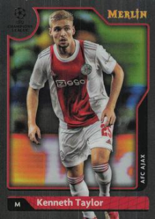 Kenneth Taylor AFC Ajax Topps Merlin Chrome UEFA Club Competitions 2021/22 #47