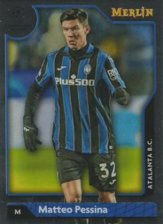 Matteo Pessina Atalanta BC Topps Merlin Chrome UEFA Club Competitions 2021/22 #52