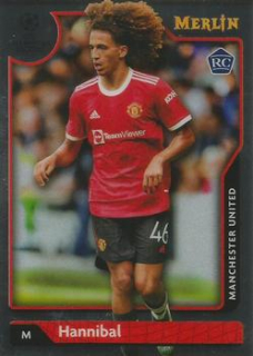 Hannibal Manchester United Topps Merlin Chrome UEFA Club Competitions 2021/22 #55