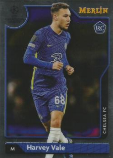 Harvey Vale Chelsea Topps Merlin Chrome UEFA Club Competitions 2021/22 #58