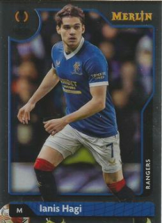 Ianis Hagi Rangers Topps Merlin Chrome UEFA Club Competitions 2021/22 #65