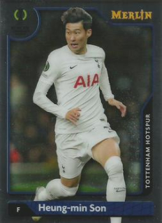 Heung-min Son Tottenham Hotspur Topps Merlin Chrome UEFA Club Competitions 2021/22 #71