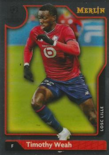 Timothy Weah LOSC Lille Topps Merlin Chrome UEFA Club Competitions 2021/22 #72