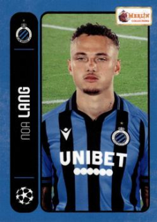 Noa Lang Club Brugge Topps Merlin Heritage 98 UEFA Club Competitions 2022/23 #8