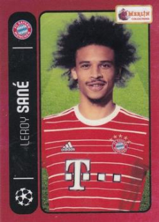 Leroy Sane Bayern Munchen Topps Merlin Heritage 98 UEFA Club Competitions 2022/23 #17