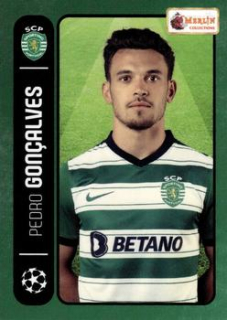 Pedro Goncalves Sporting CP Topps Merlin Heritage 98 UEFA Club Competitions 2022/23 #24