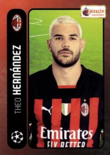 Theo Hernandez A.C. Milan Topps Merlin Heritage 98 UEFA Club Competitions 2022/23 #32