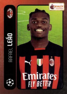 Rafael Leao A.C. Milan Topps Merlin Heritage 98 UEFA Club Competitions 2022/23 #33