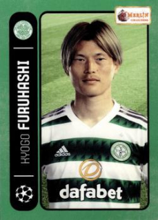 Kyogo Furuhashi Celtic Glasgow Topps Merlin Heritage 98 UEFA Club Competitions 2022/23 #51