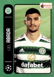 Liel Abada Celtic Glasgow Topps Merlin Heritage 98 UEFA Club Competitions 2022/23 #52