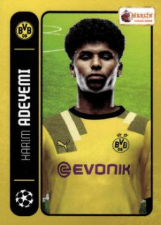 Karim Adeyemi Borussia Dortmund Topps Merlin Heritage 98 UEFA Club Competitions 2022/23 #61