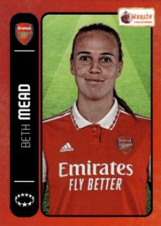 Beth Mead Arsenal Topps Merlin Heritage 98 UEFA Club Competitions 2022/23 #94